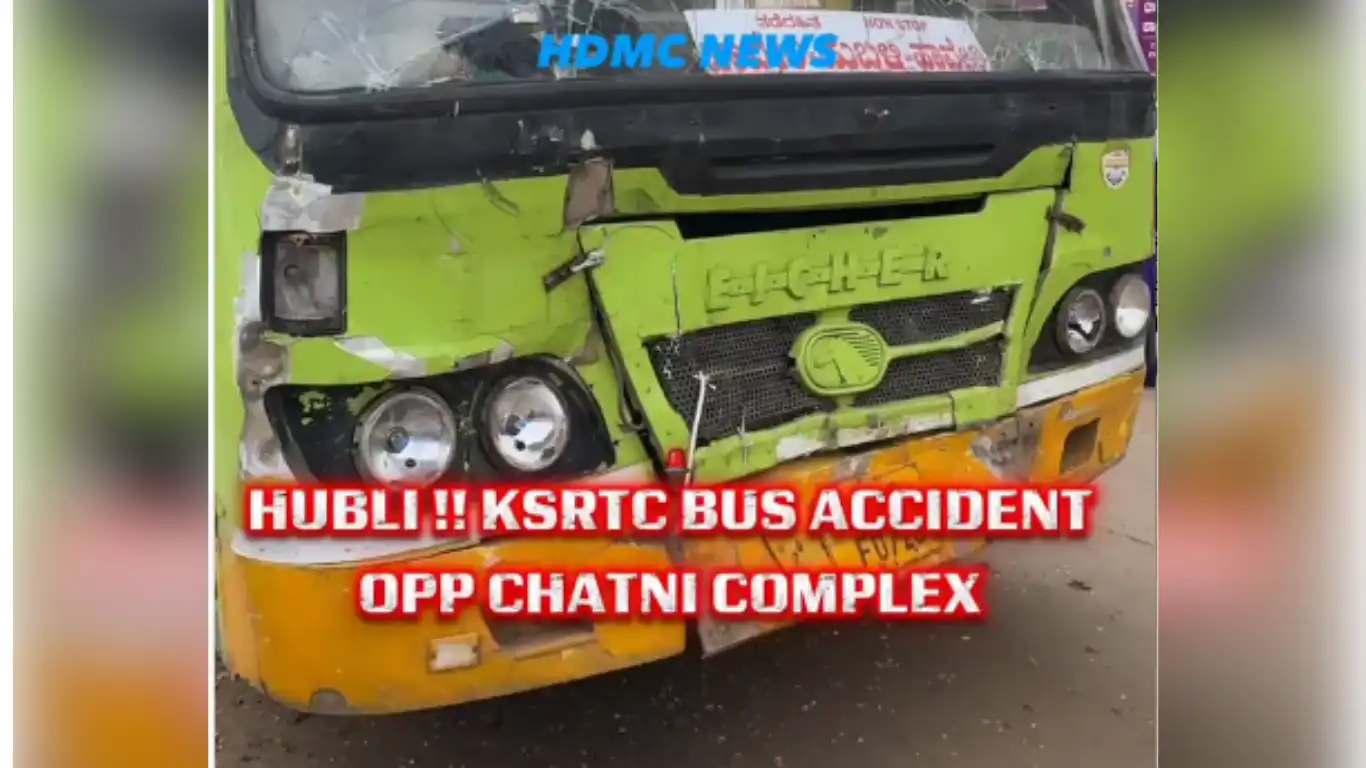 Hubballi KSRTC Bus Bumps Into Another Near Fateh Shah Dargah, No Injuries Reported