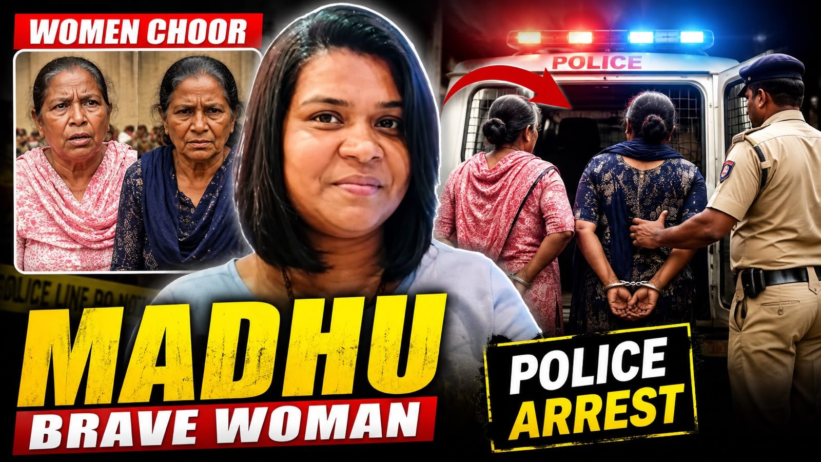 Brave Woman Madhu Helps Catch Two Alleged Bus Thieves in Hubli | Hands Suspects Over to Police  !! Reported by HDMC NEWS MOHAMMED SADIQ SAVANUR